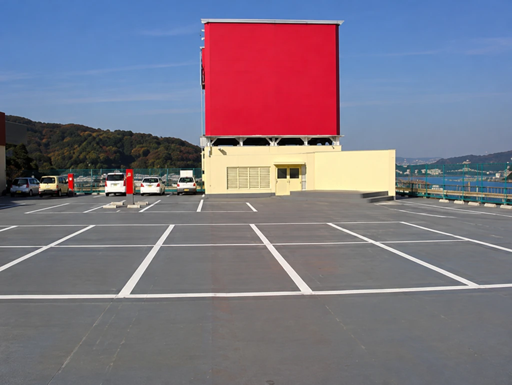 立体駐車場床・3500㎡の掲載事例写真